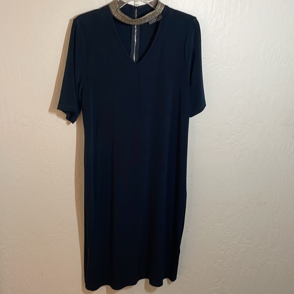 CHICOS Kimono jacket 4 piece Travelers set two dresses and pants Size 2 Large - Picture 14 of 16